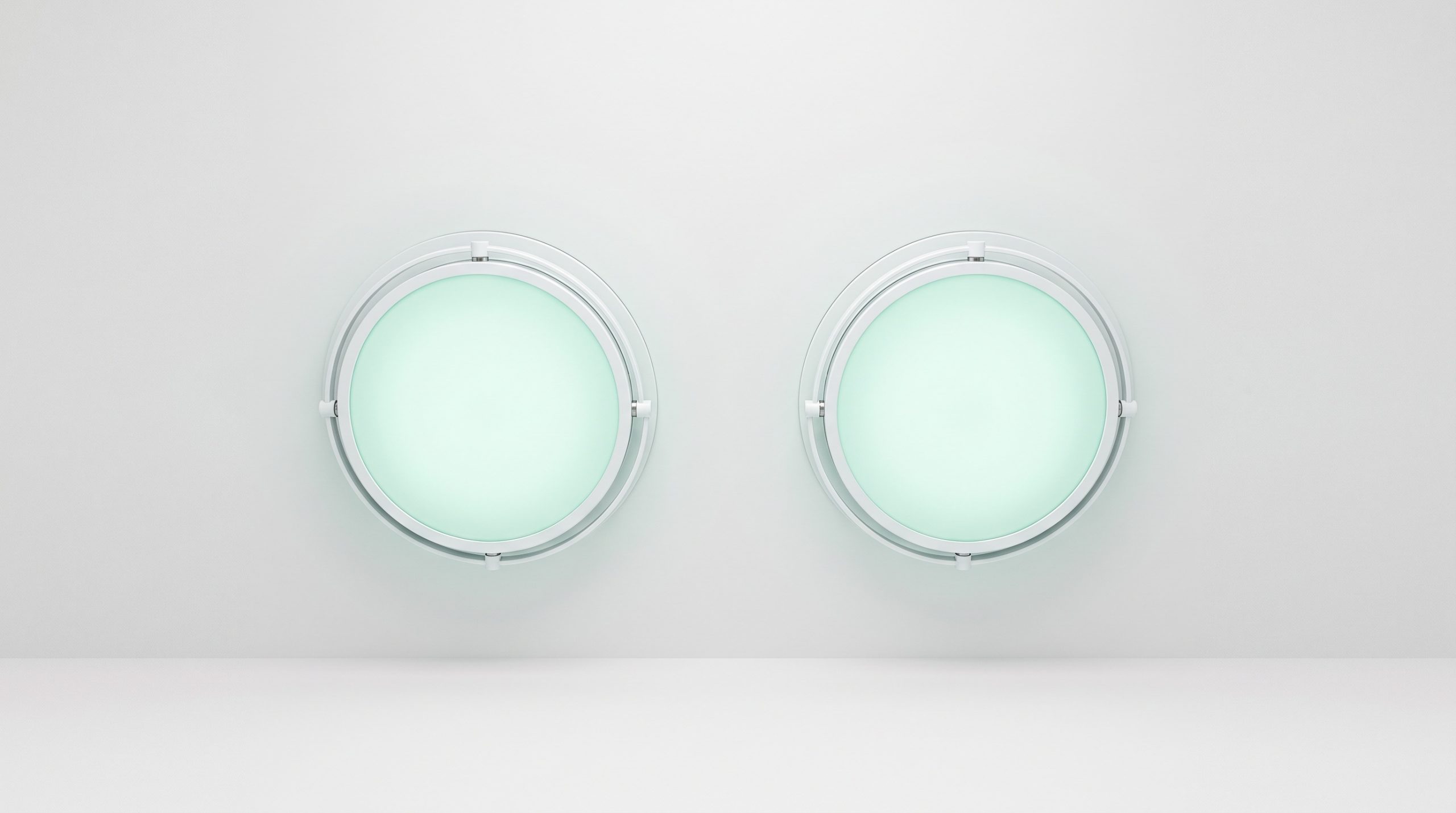 Modern surgical light domes in an accredited outpatient operating room — surgery center vs hospital comparison